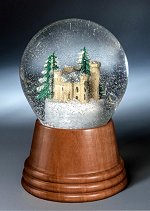 Fortress - Castle<br> Austrian Snow Globe
